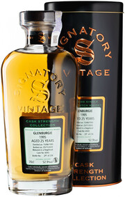 Signatory Vintage, Cask Strength Collection Glenburgie 25 Years, 1995, metal tube, 0.7 L
