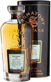 Signatory Vintage, Cask Strength Collection Glen Grant 25 Years, 1995, metal tube, 0.7 л