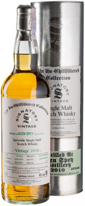Signatory Vintage, The Un-Chillfiltered Collection Glen Spey 10 Years, 2010, metal tube, 0.7 л