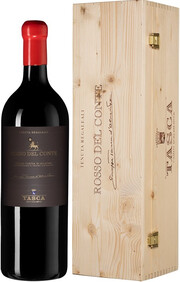 Tasca dAlmerita, Rosso del Conte DOC, 2016, wooden box, 1.5 L