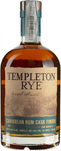 Виски Templeton Rye Caribbean Rum Cask Finish, 0.7 л