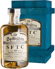 Ballechin SFTC Bourbon Cask 10 Years Old (#334), 2010, gift box, 0.5 л