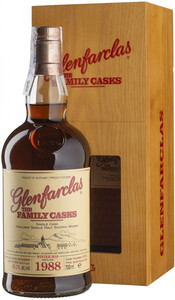 Glenfarclas 1988 Family Casks (49,2%), wooden box, 0.7 л