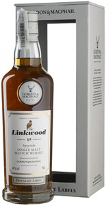 Gordon & MacPhail, Linkwood Distillery Labels 15 Years Old, gift box, 0.7 л