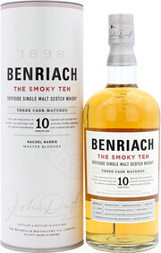 Виски Benriach The Smoky Ten, in tube, 0.7 л