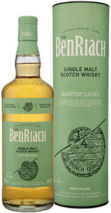 Виски Benriach, Quarter Casks, in tube, 0.7 л