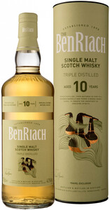 Виски Benriach, Triple Distilled 10 Years Old, in tube, 0.7 л