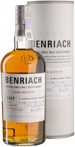 Виски Benriach, Cask Edition Oloroso Sherry Puncheon (cask #8562), 2009, in tube, 0.7 л