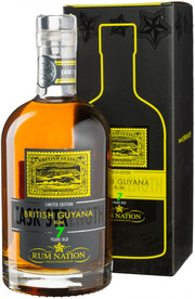 Rum Nation British Guyana 7 Years Old, gift box, 0.7 л