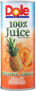 Dole Pineapple-Orange, in can, 250 мл