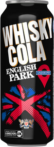 English Park Whisky Cola, in can, 0.45 л