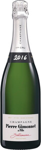 Игристое вино Pierre Gimonnet & Fils, Gastronome Blanc de Blancs Brut 1er Cru, Champagne AOC, 2016