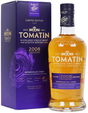 Виски Tomatin, Limited Edition French Collection, Monbazillac Casks, 2008, gift box, 0.7 л