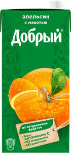 Сок Добрый Апельсин, нектар, 2 л