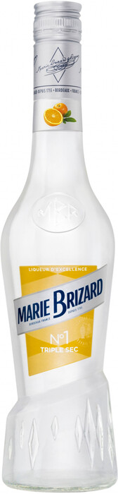 На фото изображение Marie Brizard, Triple Sec Liqueur, 0.7 L (Мари Бризар, Трипл Сек объемом 0.7 литра)