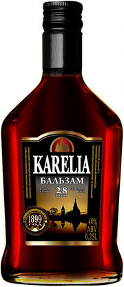 На фото изображение Shujskaya Vodka, Karelia, Balsam, 0.25 L (Шуйская водка, Карелия, Бальзам объемом 0.25 литра)