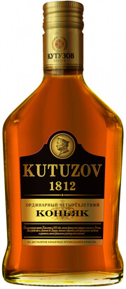 На фото изображение Кутузов 4-летний, объемом 0.25 литра (Kutuzov 4 Years Old 0.25 L)