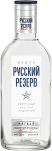 Водка Русский Резерв Мягкая, фляжка, 250 мл