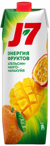 J-7 Orange-Mango-Passion Fruit, Tetra Pak, 0.97 L