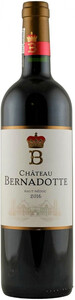 Вино Chateau Bernadotte, Haut-Medoc AOC Cru Bourgeois, 2016