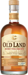 Армянский бренди Old Land Brandy 3 Years Old, 0.5 л