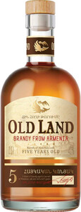 Армянский бренди Old Land Brandy 5 Years Old, 0.5 л