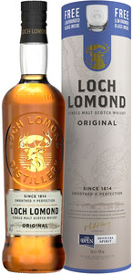 Loch Lomond Original Single Malt, gift box with glass, 0.7 л