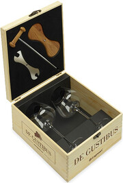 Legnoart, Degustibus Wine Tasting Glass Set, gift box