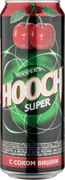 Hoopers Hooch Super Cherry, in can, 0.45 л