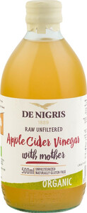 De Nigris Organic Apple Cider Vinegar Unfiltered, 0.5 л