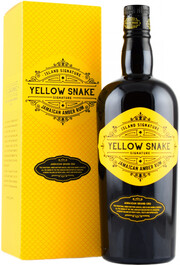 Ямайский ром Island Signature, Yellow Snake Amber Rum, gift box, 0.7 л