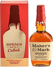 In the photo image Makers Mark, gift box, 0.7 L