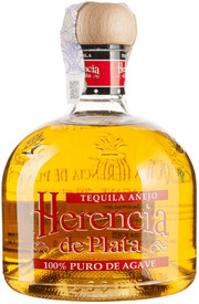На фото изображение Herencia de Plata Anejo, 0.7 L (Эренсия де Плата Аньехо объемом 0.7 литра)