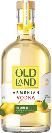 На фото изображение Old Land Quince, 0.5 L (Олд Лэнд Айвовая объемом 0.5 литра)