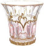 Star Crystal, Wellington Evpas Whisky Glass, Pink, set of 6 pcs, 300 ml