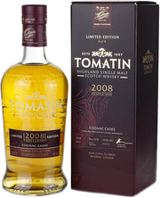 Tomatin, Limited Edition French Collection, Cognac Casks, 2008, gift box, 0.7 л