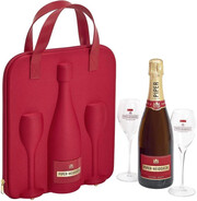 Piper-Heidsieck, Brut, gift bag with 2 glasses