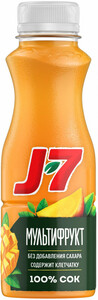 J-7 Multifruit, PET, 300 ml