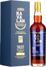 Kavalan, Solist Vinho Barrique (54%), gift box, 0.7 л