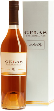 In the photo image Gelas, Bas Armagnac, 25 ans, gift box, 0.7 L