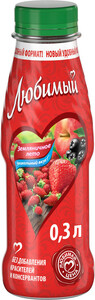 Lybimiy Strawberry Summer, PET, 300 ml