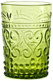 На фото изображение Zafferano Tumbler “Provenzale”, Verde Mela, 0.27 L (Дзафферано Тумблер «Провенцале», Светло-зеленый объемом 0.27 литра)