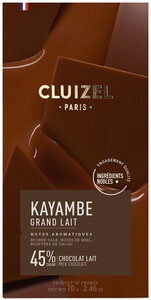 Michel Cluizel, Milk Chocolate Kayambe Grand Lait, 70 г