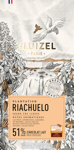 Шоколад Michel Cluizel, Milk Chocolate Plantation Riachuelo, 70 г