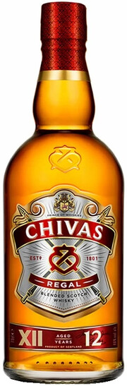 In the photo image Chivas Regal 12 years old, 0.7 L