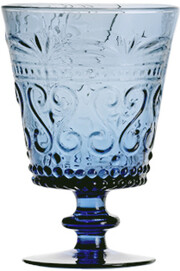 На фото изображение Zafferano Provenzale Coordinate, Water Glass Acqua Marina, 0.25 L (Дзафферано Провенцале-Координато, Бокал для воды аквамарин объемом 0.25 литра)