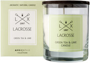 Ambientair, Lacrosse Scented Candle, Green Tea & Lime