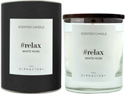 Ambientair, The Olphactory Scented Candle, White Musk Relax Black