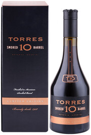 Torres 10 Smoked Barrel, gift box, 0.7 л