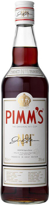 In the photo image Pimms Number 1, 0.7 L
